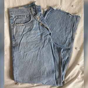 AGOLDE Criss Cross Upsized jean